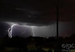 Lightning over Perth - 2